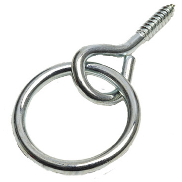 Screw Eye with Ring Attached