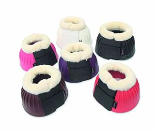 Saxon Fleece Trim Rubber Bell Boots