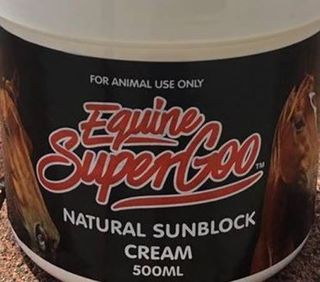 Equine SuperGoo - Natural Sunblock Cream