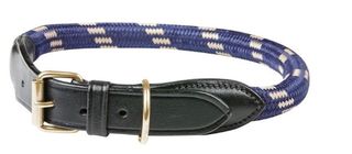 WeatherBeeta Rope Leather Dog Collar