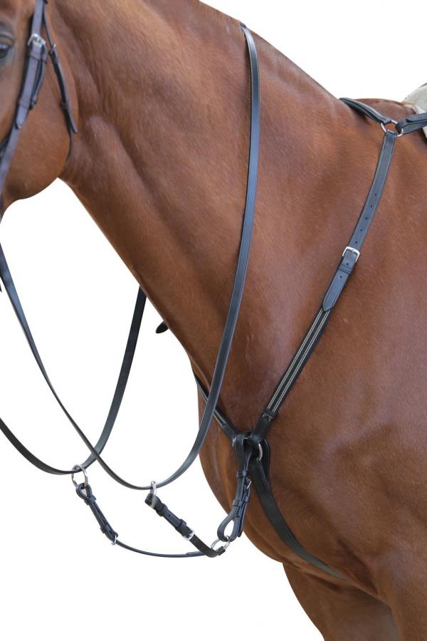 Collegiate Elastic Event Breastplate - Clareville Saddlery