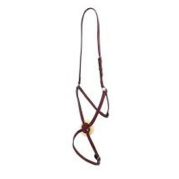 Platinum Mexican Grakel Noseband