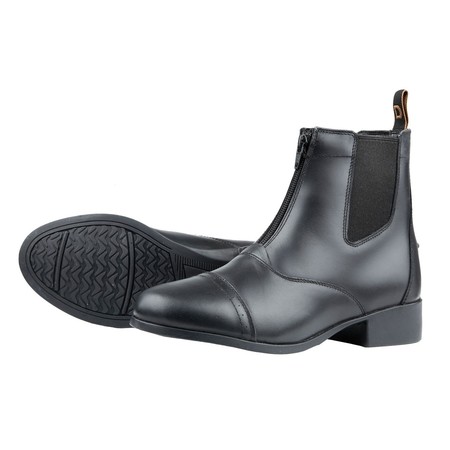 thumbnail image 2 of Ovation Women's Quantum Zip Paddock Boots – Easy On/Off Synthetic Leather – Horseback Riding 2 of 5