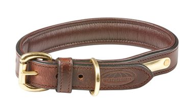 WeatherBeeta Padded Leather Dog Collar