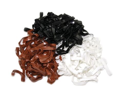 Blue Tag Silicone Plaiting  Bands