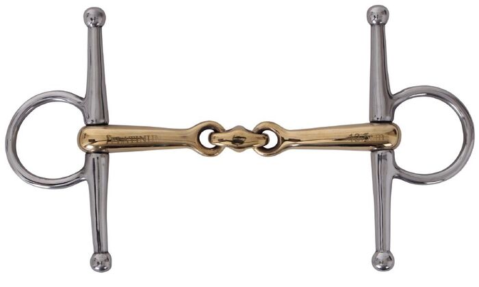 Platinum German Silver Full Cheek with Lozenge