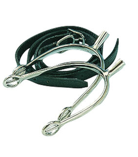 Korsteel POW Show Spurs with Straps