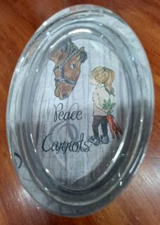 Paperweight - 'Peace & Carrots'