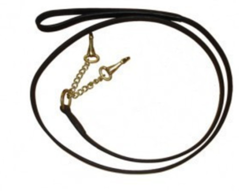 Collegiate Leather 2 Chain Lead