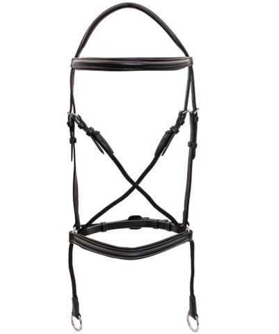 Platinum Leather Bitless Bridle