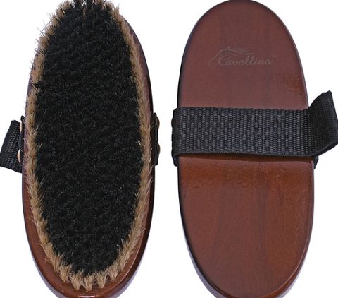 Cavallino PVC/Pig Bristle Body Brush