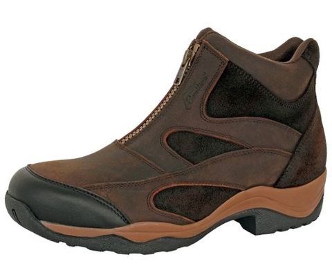 Cavallino Leather Paddock Zip Boot
