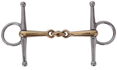 Platinum German Silver Full Cheek with Lozenge